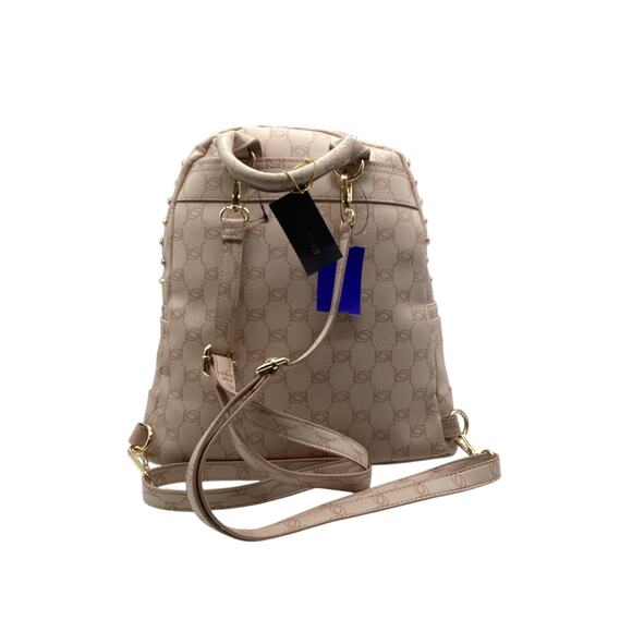 bebe Brand New Women’s Backpack With Zippers Front Pocket Blush Pink main image 5